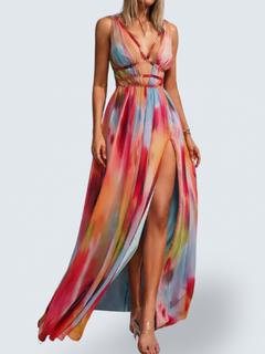 Eileen | Printed Maxi Dress