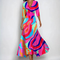 Emily - Luxury Floral Dress