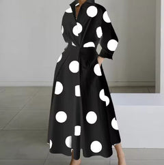 Black with White Dots