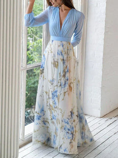 Tess | Floral Long Dress