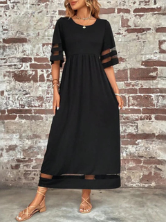 Aubrey™ – Flattering Tummy-Smoothing Midi Dress