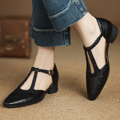 Lara Leather Mary Janes