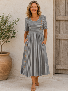 Sofia™ | Striped Summer Dress