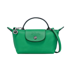 Mini Leather Bag - Green