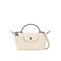 Mini Leather Bag - White
