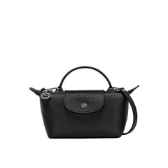 Mini Leather Bag - Black