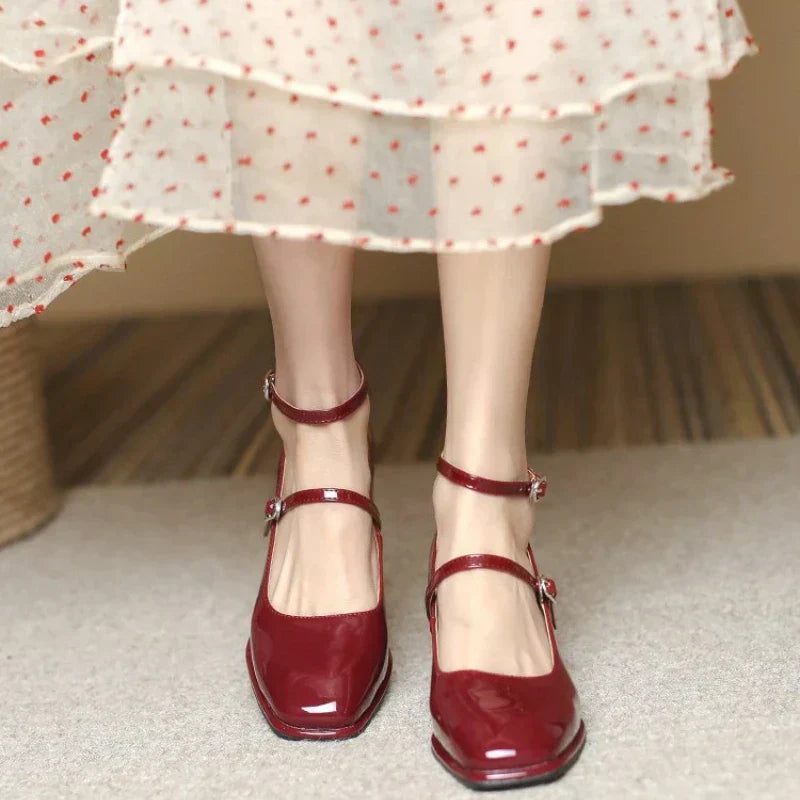 Mora Ankle-Strap Pumps