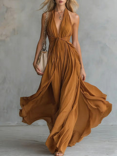 Aurélie™ | Graceful Resort Maxi Dress