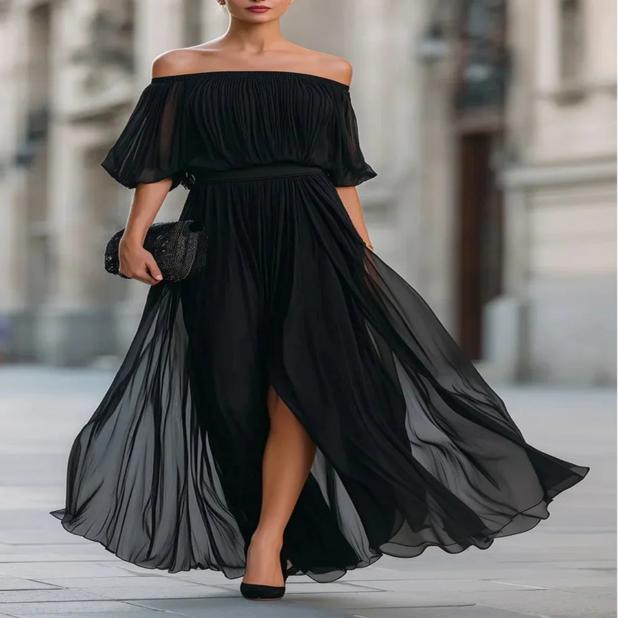 Vivienne™ | Timeless Chiffon Dress