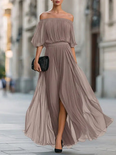 Vivienne™ | Timeless Chiffon Dress