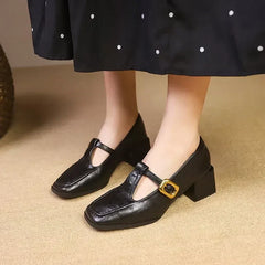 Ysollene French Mary Janes
