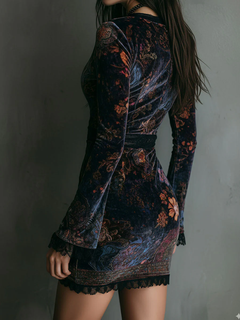 Calista Velvet Mini Dress