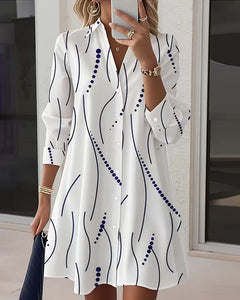 Elodie Wavy Collar Shirt