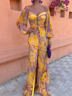 bonnie FLORAL MAXI DRESS