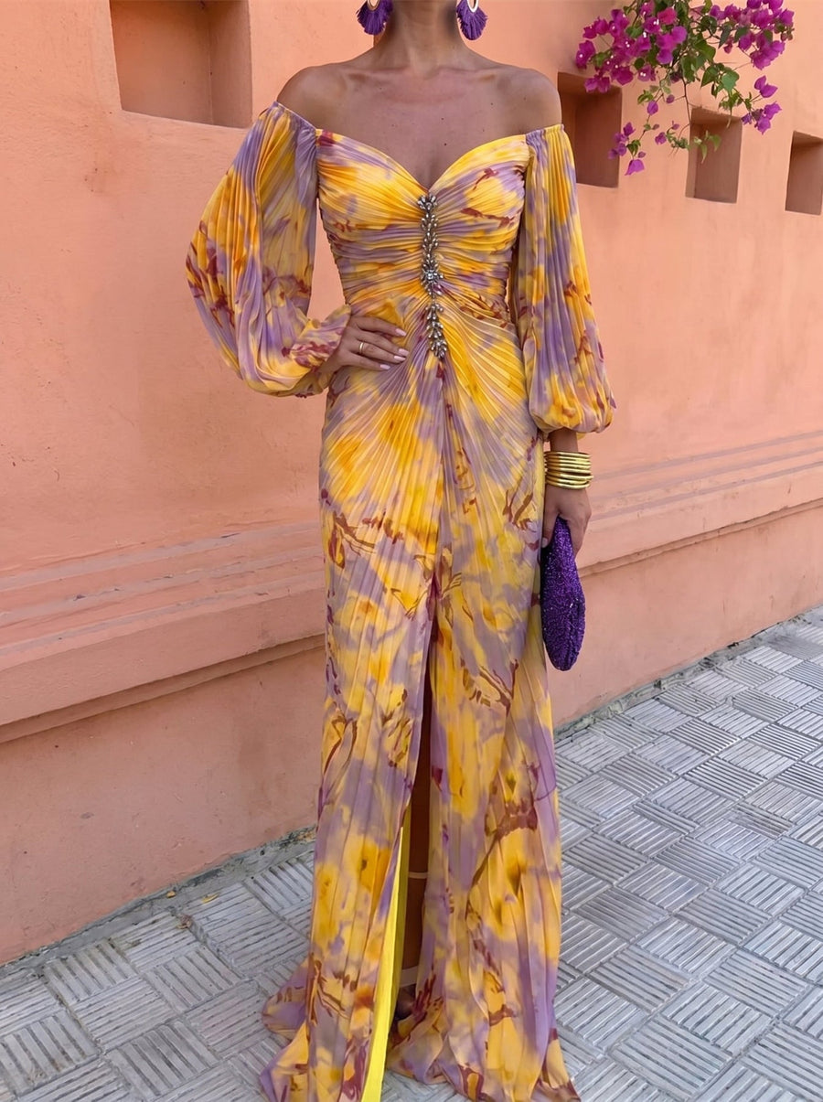 bonnie FLORAL MAXI DRESS