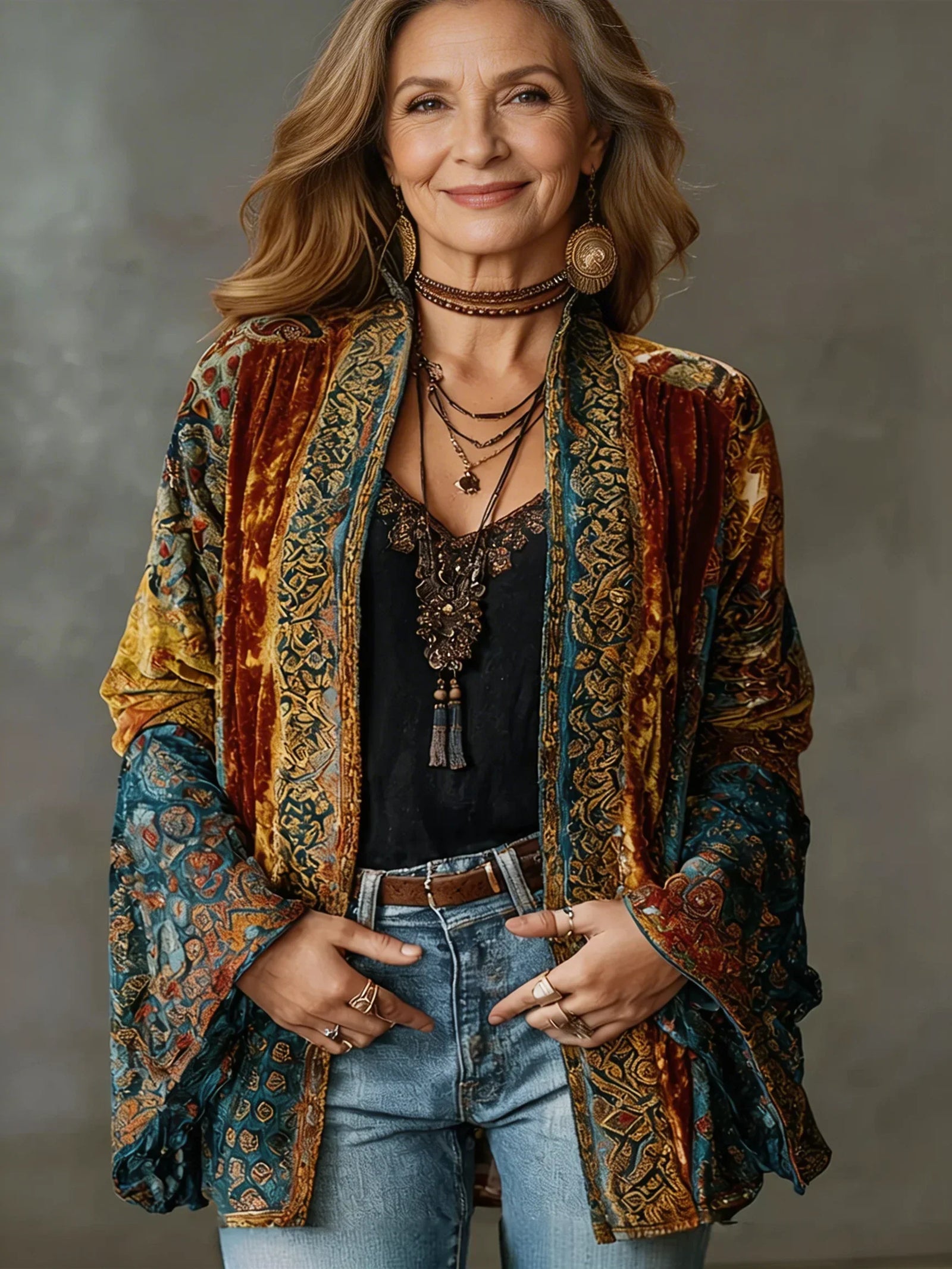 Aria | Boho Kimono Jacket