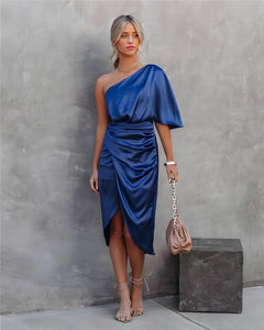 Allegra - Elegant silk party dress