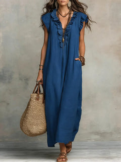 Camellia Bohemian Maxi Dress