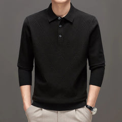 Atlas | Diamond Knit Polo